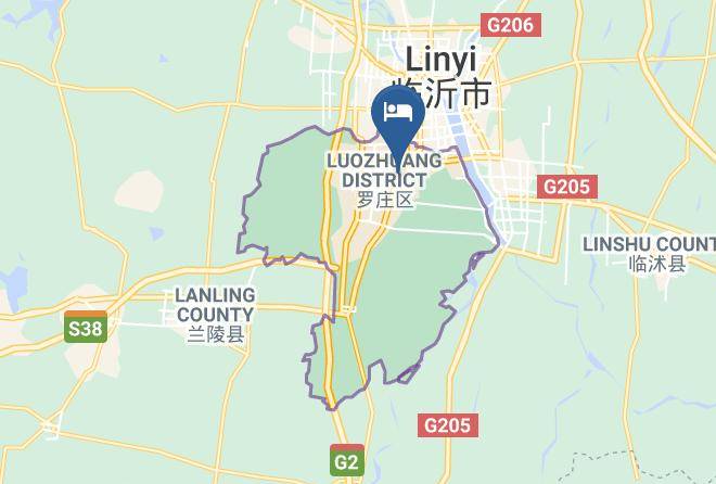 Linyi - Shizun Berger Hotel Maps