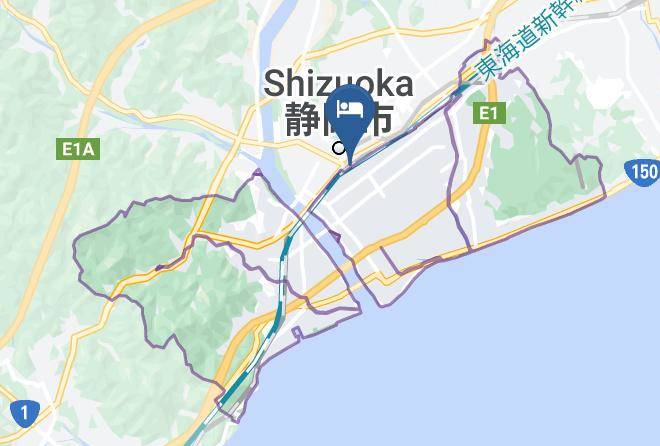 Shizuoka City Suruga Ward - Shizuoka Daiichi Hotel Maps