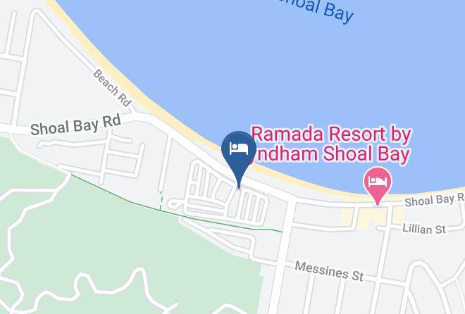 Port Stephens - Shoal Bay Holiday Park Maps