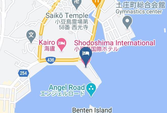 Tonosho Townshozu District - Shodoshima International Hotel Maps