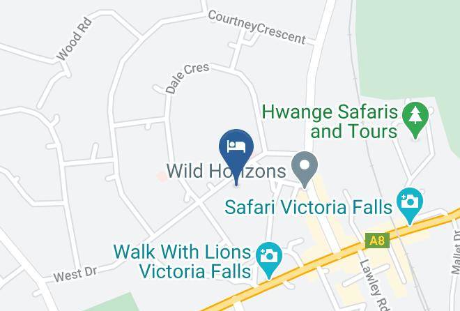 Hwange - Shoestrings Maps