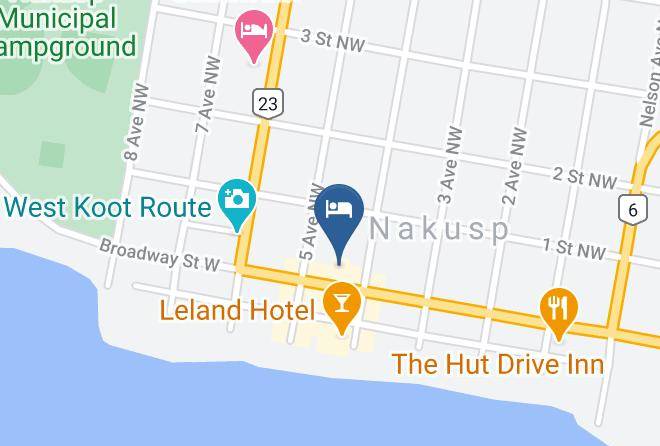 Central Kootenay - Shon's Bike Ski Stay Maps