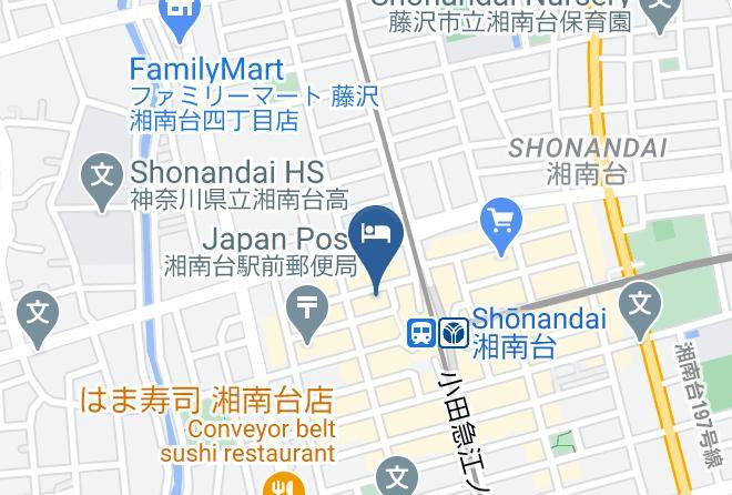 Fujisawa City - Shonandai Daiichi Hotel Maps