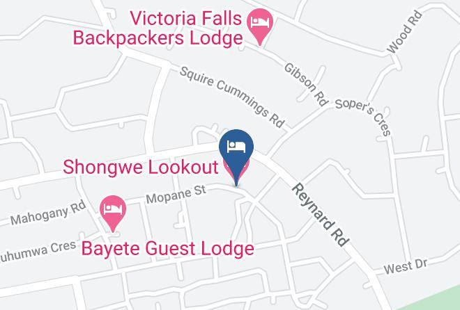 Hwange - Shongwe Lookout Maps