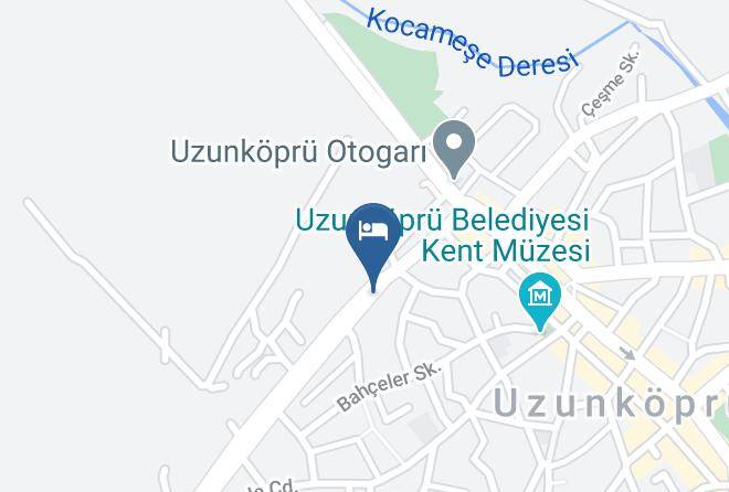 Uzunkopru - Cakici Hotel Maps
