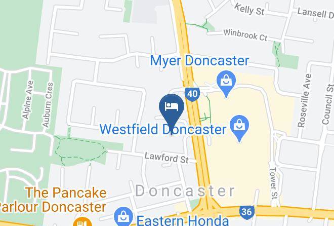 Manningham - Shoppingtown Hotel Maps