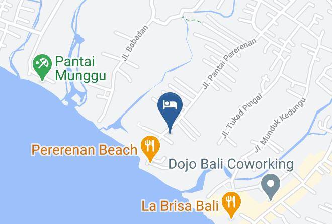 Badung Regency - Shore Amora Canggu Maps