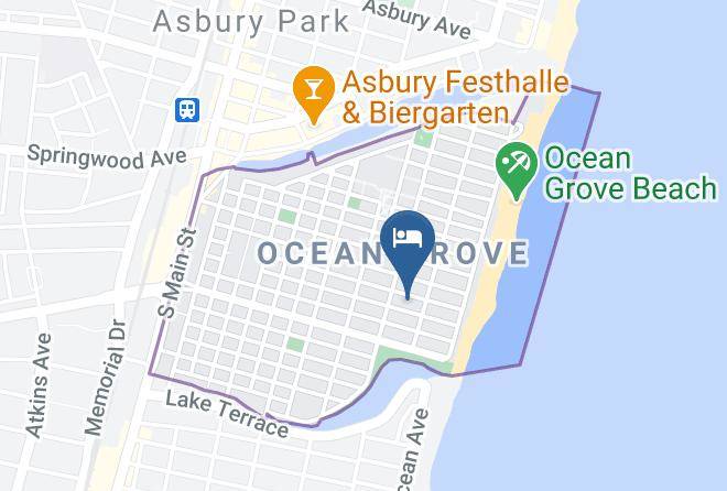Monmouth - Shore Inn At Ocean Grove Maps