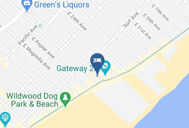 Cape May - Shore Plaza Beach Resort Maps
