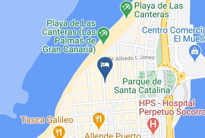 Las Palmas - Shore View Ii By Canary365 Maps
