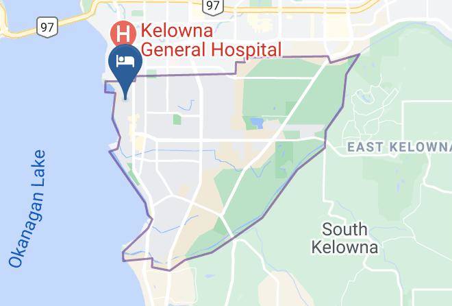 Central Okanagan - Shoreline B&b Maps
