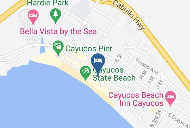 San Luis Obispo - Shoreline Inn Maps