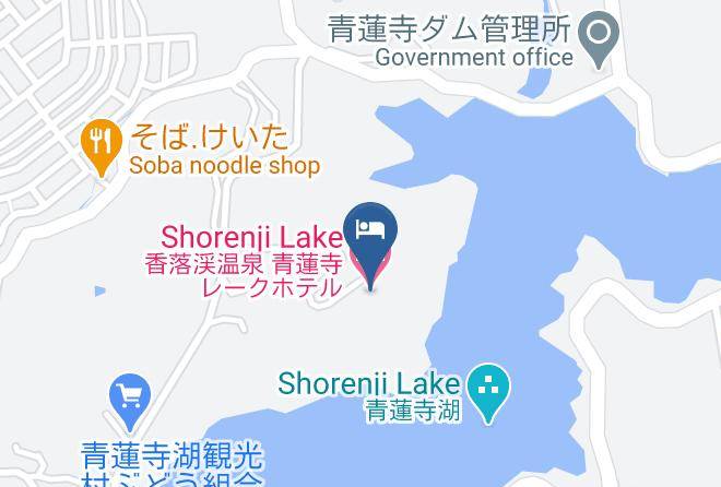 Shorenji Lake Hotel Map