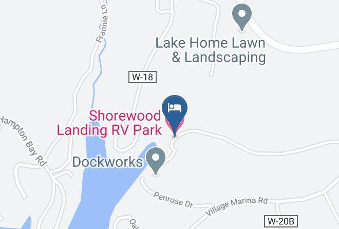 Miller - Shorewood Landing Rv Park Maps