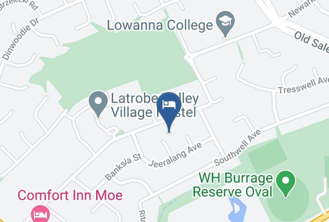Latrobe - Short Stays Gippsland Maps