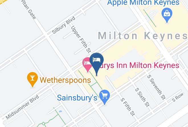 Milton Keynes - Shortstay Mk The Hub Maps