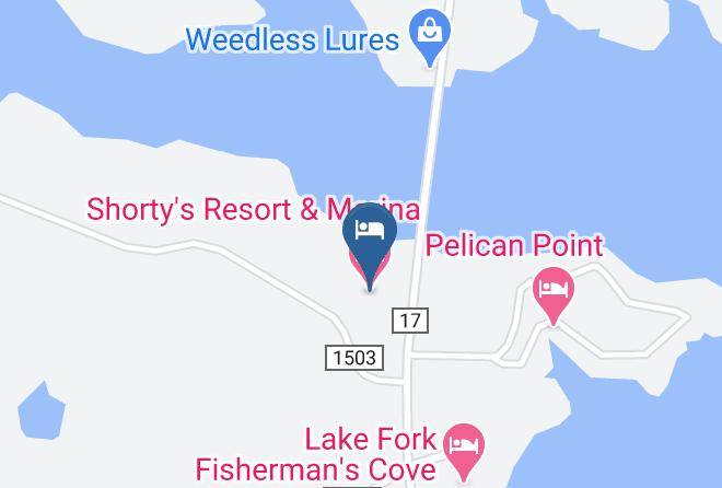Wood - Shorty's Resort & Marina Maps