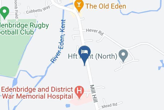 Kent - Shoscombe Bed And Breakfast Maps