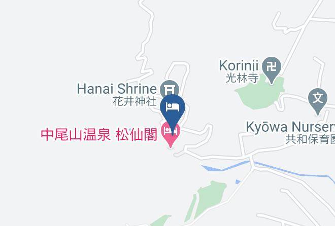 Nagano City - Shosenkaku Nakaoyama Onsen Spa Maps