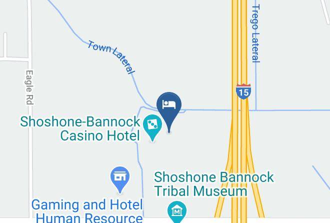Bingham - Shoshone Bannock Hotel And Event Center Maps