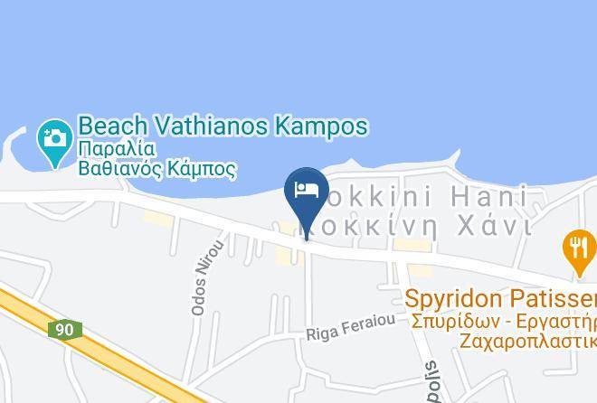 Iraklion - Shotels Marilisa Hotel Maps