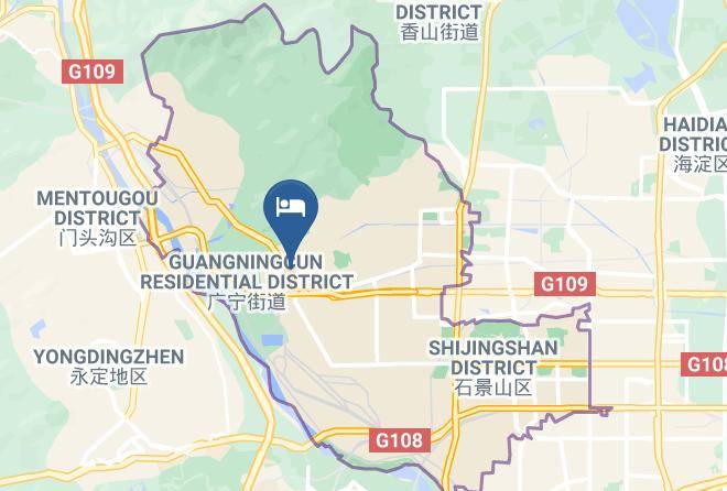 Shijingshan District - Shougang Jinshi Hotel Maps