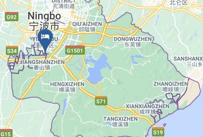Ningbo - Shounan Hotel Maps