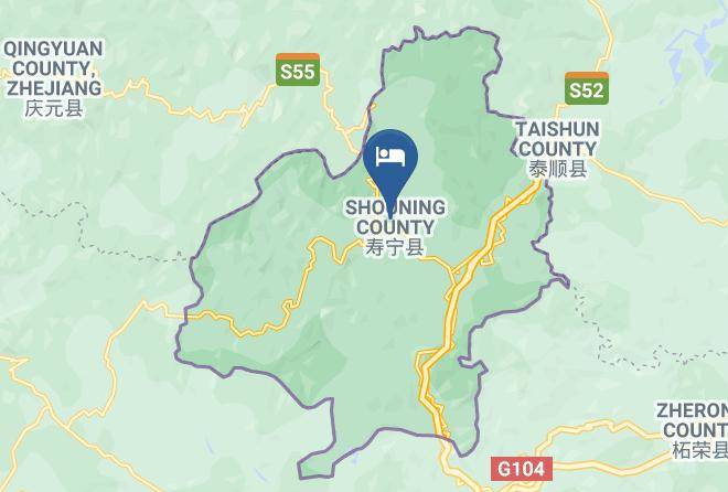 Shouning Hotel Map
