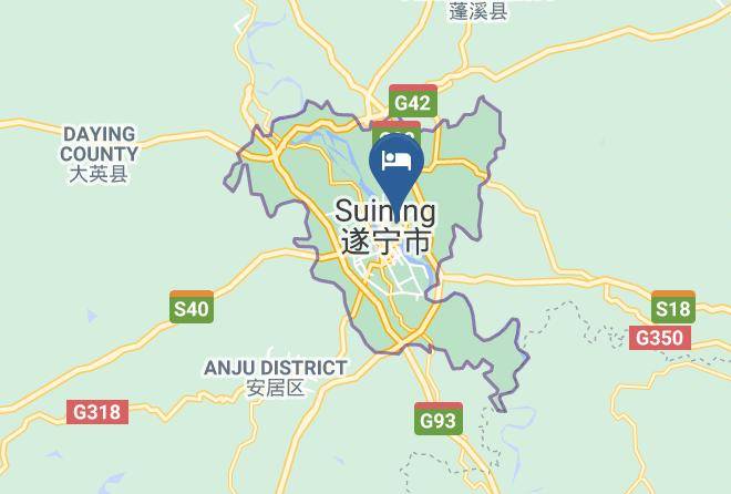 Suining - Shouzuo Wanhao Hotel Maps