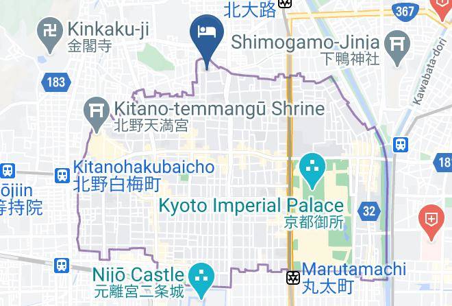 Machiya Inn Show An Map