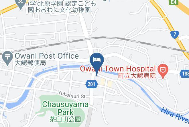 Owani Townminamitsugaru District - Showa Onsen Ryokan Sumire Maps