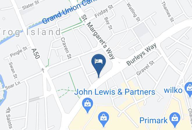 Leicester City - Showcase Apartments Highcross House Apart Hotel Maps