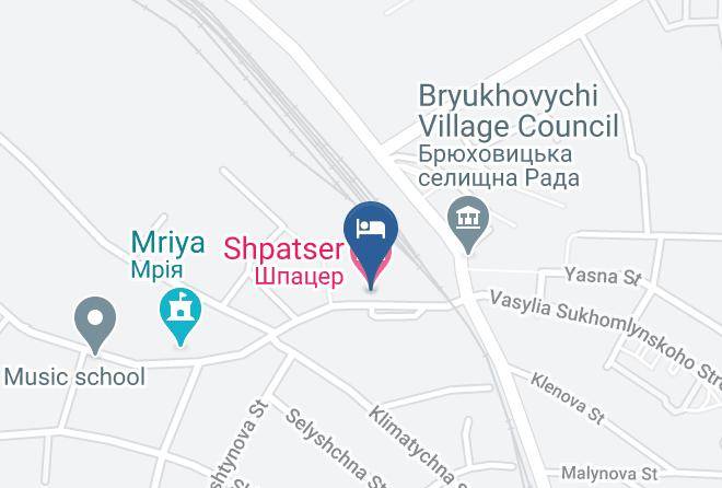 Briukhovychi - Shpatser Maps