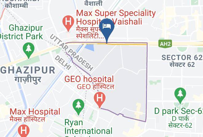 Noida - Shri Drona Hotel Maps