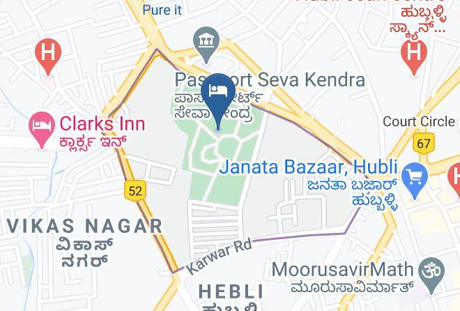 Hubballi - Shri Renuka Hotel Maps