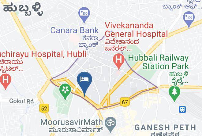 Hubballi - Shri Sai Parivar Comforts Maps