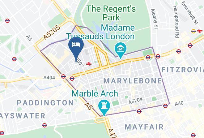 London - Shroton Street Marylebone Maps