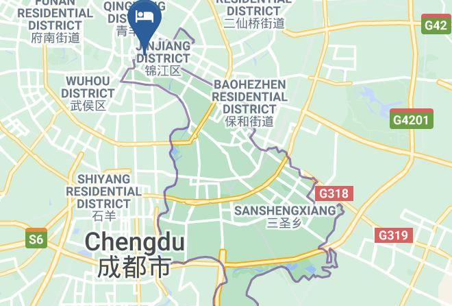 Chengdu - Shu Nong Hotel Maps