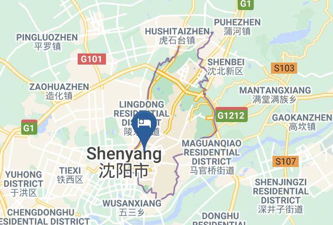 Shenyang - Shuang Lihe Express Hotel Maps