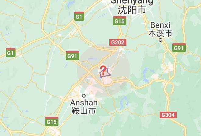Liaoyang - Shuangfeng Hotel Wulong Township Maps