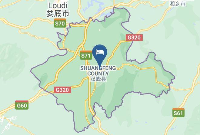 Loudi - Shuangfeng Zhicheng Business Hotel Maps