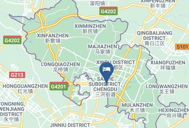 Chengdu - Shuangle Hotel Maps