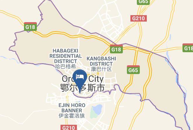 Ordos - Shuangman Fuyuan International Hotel Maps