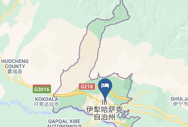 Ili Kazak Aut Prefecture - Shudu Business Hotel Maps
