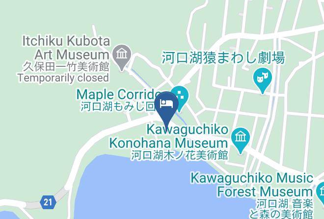 Fujikawaguchiko Townminamitsuru District - Shuhoukaku Kogetsu Maps