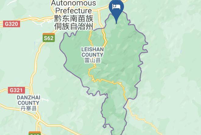 Qiandongnan Aut Prefecture - Shuimo Titian Bieyuan Hotel Maps