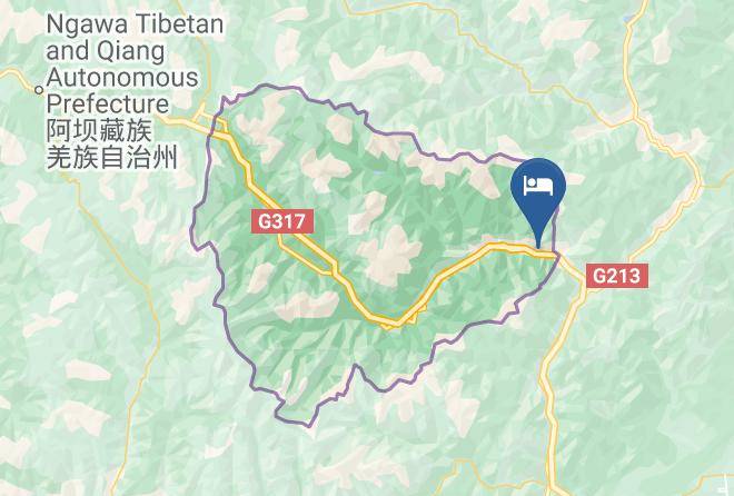 Aba Zangzu Qiangzu Aut Prefecture - Shuiyunjian Hotel Maps