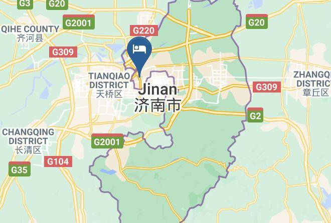 Ji Nan - Shuizhiyuan Business Hotel Maps