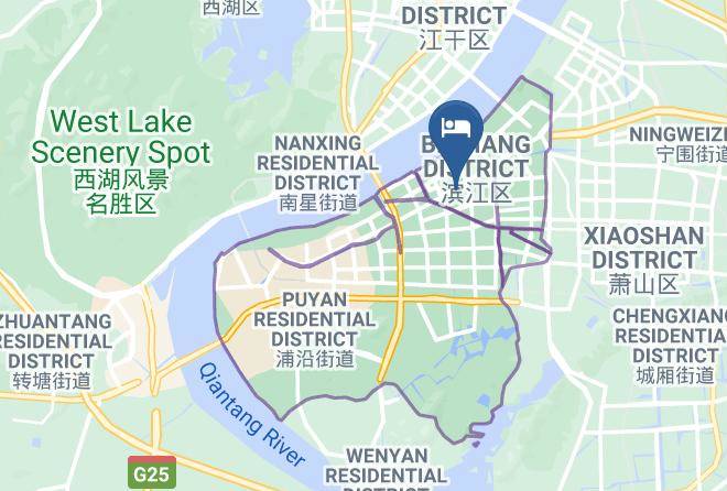 Hangzhou - Shujie Business Hotel Maps