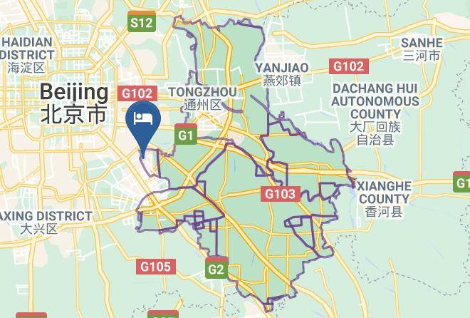 Tongzhou District - Shuke You Commercial Hotel Maps